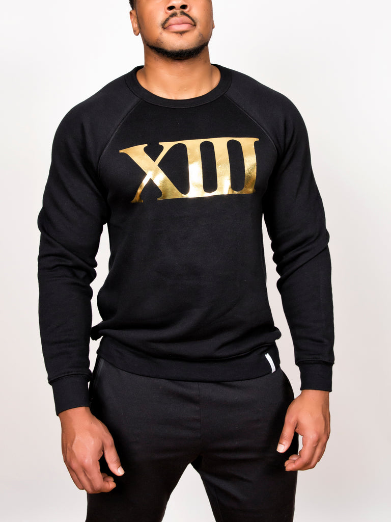 BLACK+GOLD UNISEX CREW