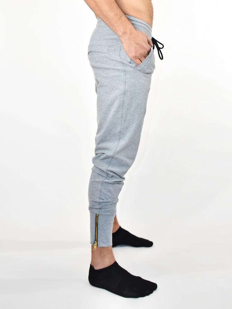 MENS HEATHER GREY JOGGER