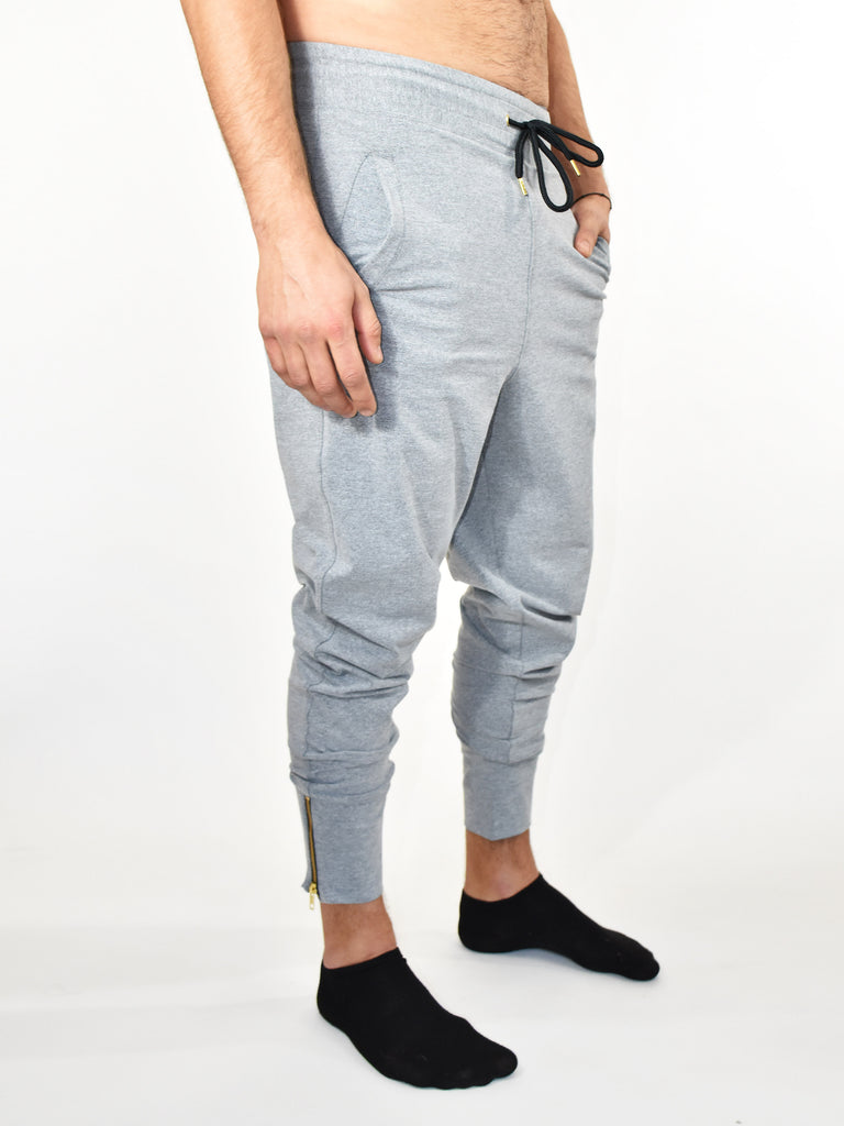 MENS HEATHER GREY JOGGER