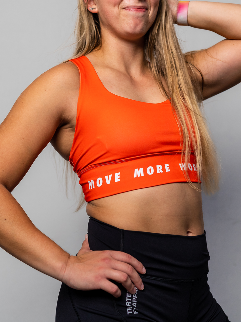 Revival Sports Bra // Tangerine